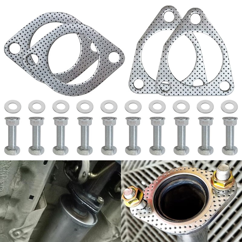Upgraded G35 350Z Catalytic Converter 4 Gaskets and Hardware for