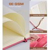 Biuwory Lined Journal Notebook for Women Men,256 Pages B5 Large