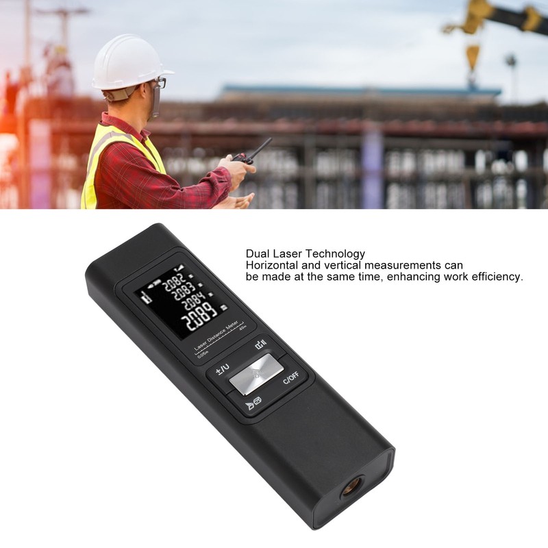 Bilateral Laser Measurement Tool Cross Lines 500mAh Battery Digital Laser