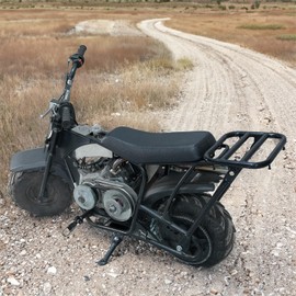 JMCHstore Rear Cargo Rack Assembly Kit for Monster Mega Moto MMB80 MMB105 Classic 1000W, Coleman RB100 105cc, Realtree RT100, for Orxyearth Dirt Kids Mini Bike