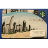 STARBUCKS CARD 2014 " CHICAGO IN A BUBBLE " A