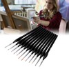 12Pcs Paint Brush Set for Face MakeUp Nail Scale Model