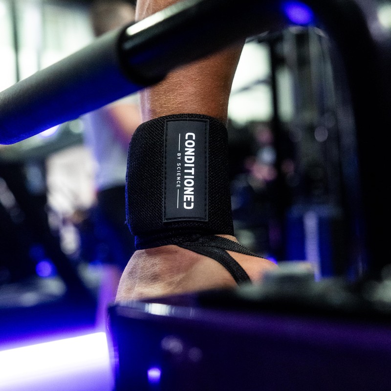 Conditioned By Science Weight Lifting Wrist Straps, Wraps with Joint