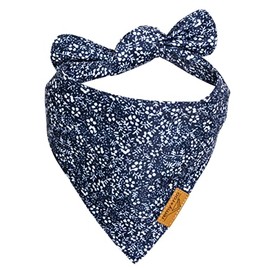Remy+Roo Bandanas para perros – Paquete de 4 | Juego Cameron | Tela duradera de alta calidad | Forma única | Ajuste ajustable | Múltiples tamaños disponibles (grande)