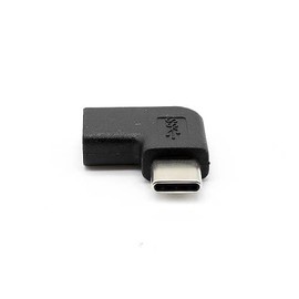 CABLEPELADO USB-C Adapter Right Angled | 90° USB-C Adapter | Angled Connector USB C | Data Transfer up to 10 Gbps | Male to Female | Suitable for Laptop Tablet Phone