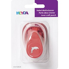 Heyda Heyda 203687464 Motif Punch Small Motif Size Approx. 1.7 cm Dolphin Motif