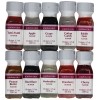 LorAnn Concentrated Flavoring Pack of 10 Super Strength Extracts 0.13