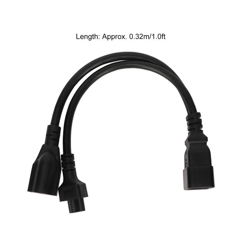 IEC320 C20 to IEC320 C5 5 15R Power Cord Male