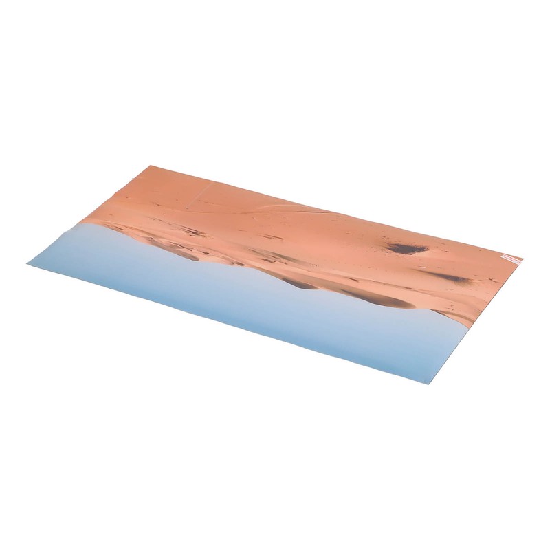 Aquarium Poster PVC Self Adhesive Waterproof 3D Desert Style Fish