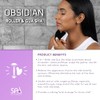 SPA SCIENCES - Obsidian Roller & Gua Sha - Black