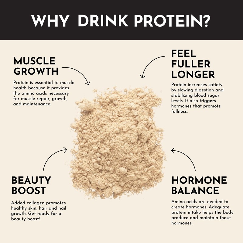 Just Ingredients Protein Powder | Vanilla Protein Powder Made with