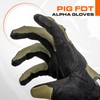 PIG Alpha Full Dexterity Tactical Gloves for Shooting, Touchscreen Compatible,