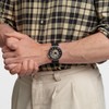 Swatch Time for Taupe Quartz Casual Black Watch