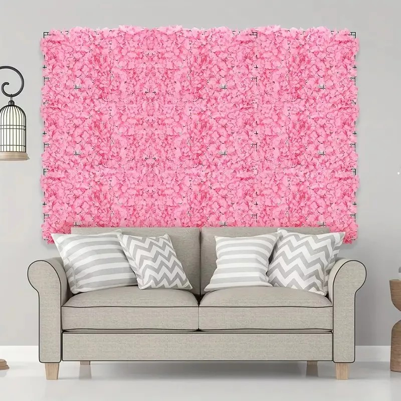 TENDER LIHOME 4 Muro De Flores Artificiales Panel Decoración Pared