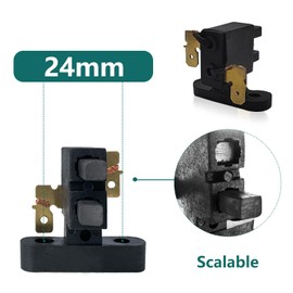 FJSaDobo 4X Generator Carbon Brush Assembly for Honda GX120 GX160 Ex1800 2500 2600 Clone Champion 3500 4500 4650 Predator 3500 4000 4375 Generac Coleman Powermate GP PM 3250 3600 3800 Watt