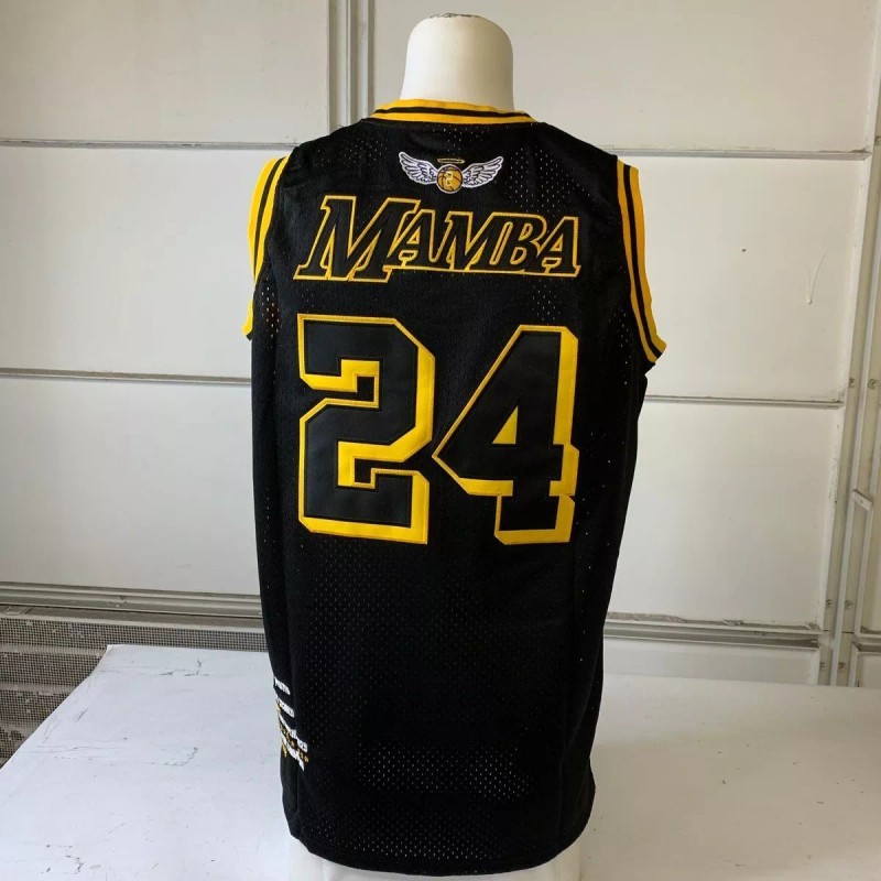 HEADGEAR CLASSICS Legend Mamba Basketball Jersey Men's Size L Black