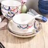 Whitenesser Japanese Rice Bowls, 5 Inch Ceramic Sushi Bowl Set