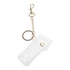 caralin Clear Lipstick Case Keychain PVC Material Fashion Keychain Lipstick