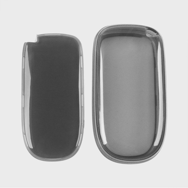 Funda transparente para llave de coche, compatible con Jeep Cherokee