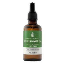 Aceite Esencial 100% Puro y Natural - Diferentes Aromas y Tamaños - Utilizados para Masajes, Aromaterapia y Creacion de Cosméticos (50 Ml, Bergamota)