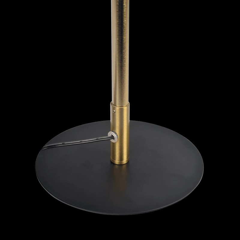 Dimond LED Table Lamp with On/Off Switch Black Color Round