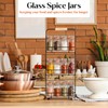 3 oz Small Glass Spice Jars Bottles Bulk 48 Pack