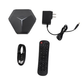 A95X F4 Samrt TV Box Android 11.0 8K Media Player 4K 3D 2.4G/5G WiFi Amlogic S905X4 Quad Core ARM Cortex A55 with Remote Control RGB Light Support HD/AV/Optical Out
