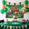 Football Happy Birthday Backdrop Banner