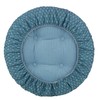 Klear Vu Raindrops The Gripper Non-Slip Tufted Cushion, Round Barstool