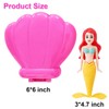 JOINBO 2 Pack Mermaid Pool Diving Toys with Shell Case