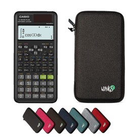 Calcuso Economy Pack Dark Grey with Calculator Casio FX-991ES Plus 2
