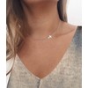 BUBGDYFO 14k Small and Dainty Gold Cross Necklaces for Women，Elegant