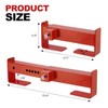 Shipping Container Lock, 9"- 15.4" Heavy Duty Steel Cargo Door