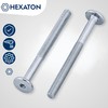 HEXATON M6 x 60mm Hex Socket Pan Head Screws -