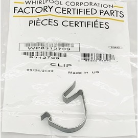 8312709 Washer/Dryer Control Console Clip - New - Genuine OEM - AM 4-1-3 – EA250618