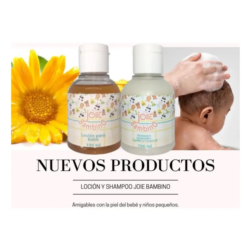 Kit Para Bebes Loción Y Sampoo Bejoie Bambino Ingr. Nat.