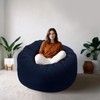 Anuwaa Bean Bag Chairs for Adults, 5FT Bean Bag Chairs