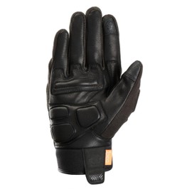 Furygan Jet D3O EVO - Motorcycle Gloves for Men - 100% Leather Palm - Comfort - Summer Gloves - Breathable & Lightweight - Screen Compatible - Touch Screen