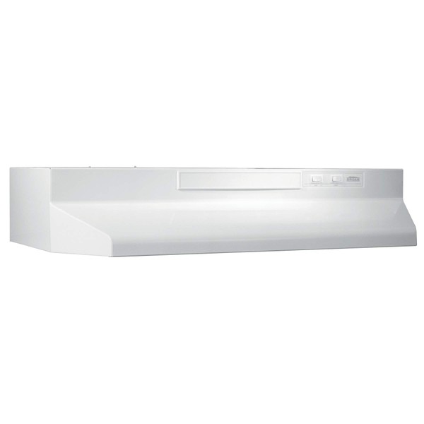 Broan-NuTone Broan-NuTone F403611 Two Four White 36-inch Under-Cabinet 4-Way Convertible
