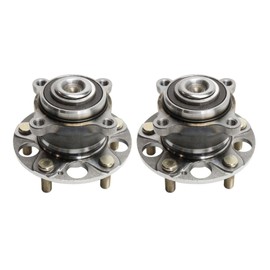 ERISTJ 2pcs Rear Left Driver and Right Passenger Side Wheel Hub & Bearing 5 Lugs 5 Lugs Set for Acura for TSX 2009-2014