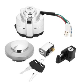 Clausor Shadow Y Tapon, Ignition Switch Gas Helmet Steering Lock Key for VT600 Shadow 400 750 Locks and Accessories