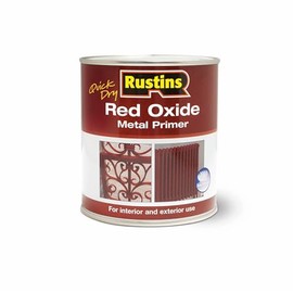 Rustins REDOW1000 Quick Dry Red Oxide 1L