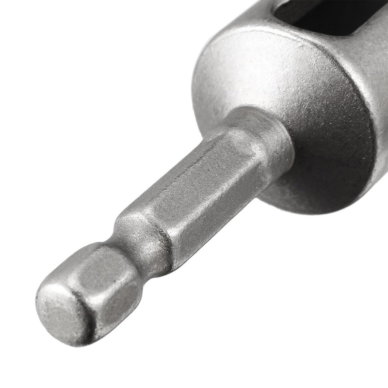 TA-VIGOR 12mm Nut Driver, 1/4 Quick-Change Hex Shank Slotted Drill