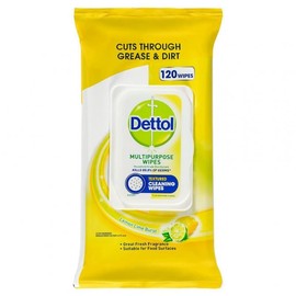 Dettol Buy Dettol Multipurpose Lemon Lime Burst 120 Wipes Online