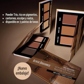 Black Radiance True Complexion Contour Palette, Medium to Dark, 0.38 Ounce