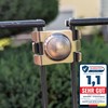 Qualinos 10x High-Quality Corner Connectors, Longitudinal Connectors for Double Rod