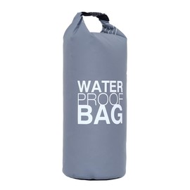 DonDon Waterproof Outdoor Dry Bag for Your Valuables, grey