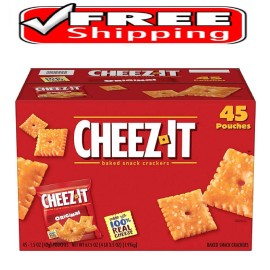 Cheez-It Original Baked Snack Crackers 1.5 oz., 45 pk.