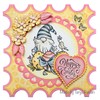 Nellie's Choice Fustella Quadrato, 10 Fustelle Multi Cornice, 13.4 x