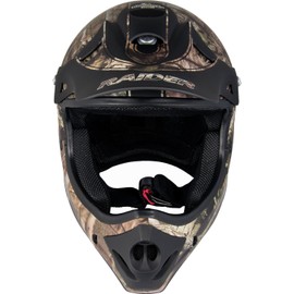 Raider Ambush Mossy Oak Unisex-Adult MX Off-Road Helmet (Break-Up Infinity Camo, Small)